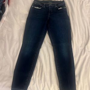 Lucky Brand dark wash skinny jeans